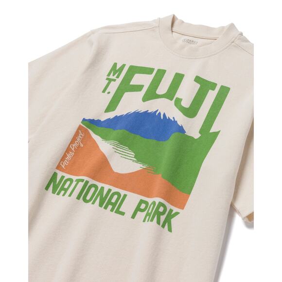 NWT Parks Project Mount Fuji Tee in Natural size XL - Picture 1 of 7